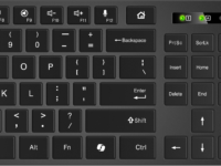 Genius Keyboard-Mouse Set Wireless+BT SlimStar 8250 Black English