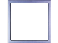 HDL Panel Frame Tile Series 1 Gang Space Gray MP1-EC/TILE.48