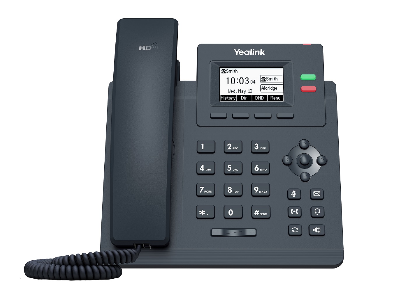 Yealink IP Phone Desktop PoE 2.3'' T31P without Power Supply
