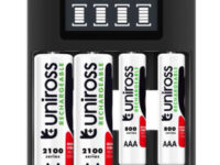 Uniross UCU002 Fast 2hr USB Charger for AA/AAA With LCD Screen
