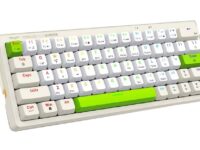 Armaggeddon GMK-100 Tri-Mode (2.4GHz+BT+USB-C) Mechanical Gaming Keyboard 63 Keys Linear (Red) Spring White