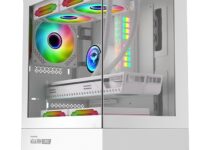 Armaggeddon Gaming Case M-ATX AQUARON Duplex White (310mm VGA)