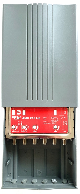 FTE AMC210 LTE Configurable VHF/UHF Mast Amplifier - Image 2