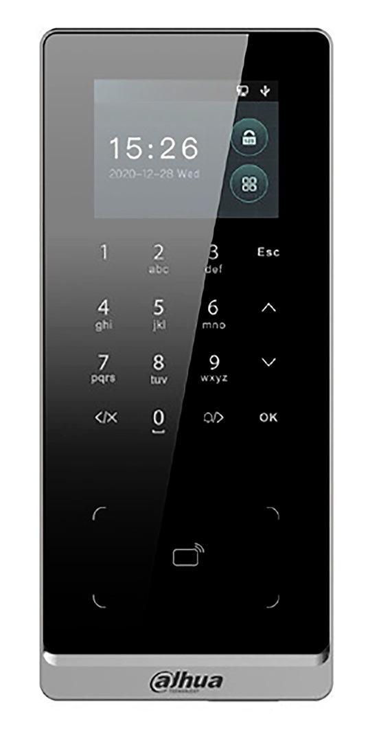 Dahua AC Standalone Keypad with LCD display (Supports NFC & App Control) ASI2201H-W