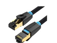 Vention NETWORK Cable CAT8 SFTP Braided 2.0m Black IKGBH