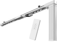 BINTHEN KNX Motorized Curtain  Kit with 5.2 Meter Track AC220V BCM400D