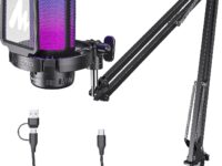 Maono DGM20S USB Condenser Microphone with Boom Arm
