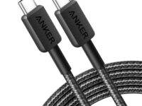 Anker Mobile Cable 322 USB-C to USB-C Cable 1.8m Braided Black