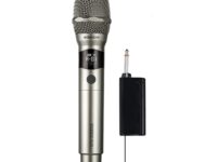 SonicGear WM3000UL Palladium 1x Handset Wireless UHF Microphone with Rechargeable Receiver