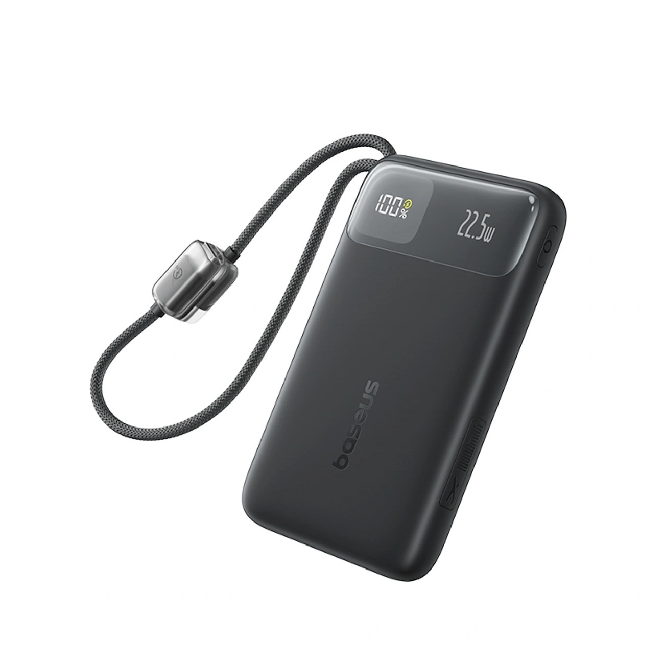 Baseus Powerbank 22.5W 10000mAh + Display EnerFill FC11 Black