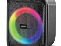 SonicGear AudioXPro600HD 90W Portable Karaoke Speaker BT/USB/FM with 1 Wireless Microphone