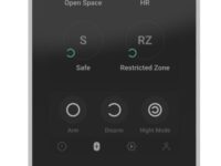 AJAX Keypad Touchscreen White
