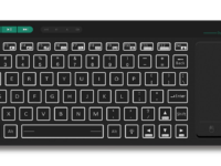 Rii Mini Keyboard Wireless 2.4GHz & Bluetooth with Large Touchpad & Media Keys RGB K18S