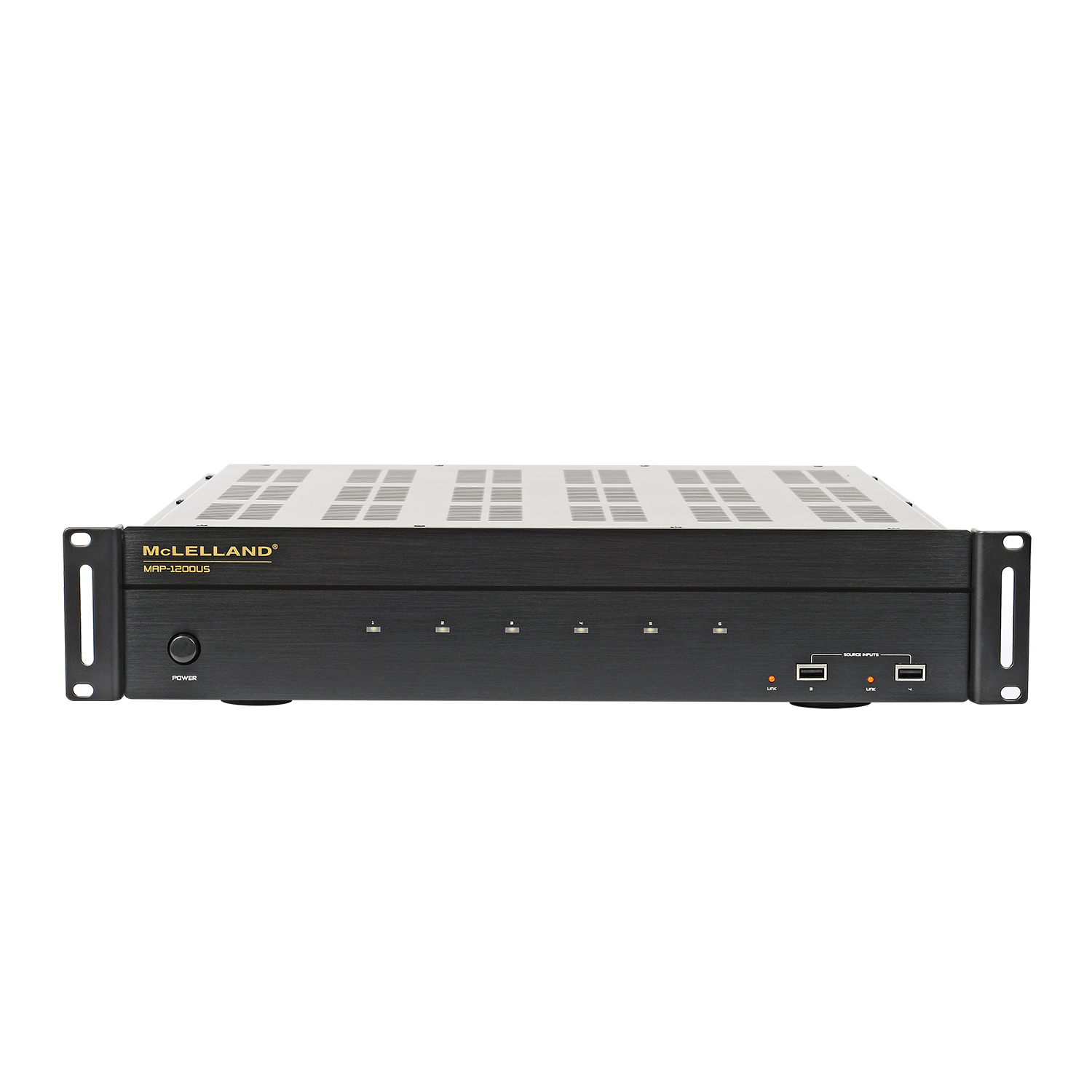 OPEN BOX McLelland MAP1200-US 6 Source / 6 Zone Multi-room Controller / Amplifier