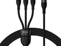 Baseus Cable 3in1 USB-C/Micro/Light Flash Series USB-C 1.5m Black