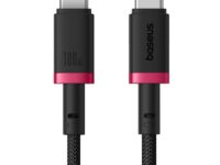Baseus Cable USB-C to USB-C Dura Braided 2.0m 100W Black+Red