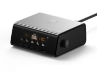EcoFlow RAPID Pro Desktop Charger 320W - Can Charge 6 devices at once including RAPID Pro Powerbanks in 20mins - LCD Display & APP Control
