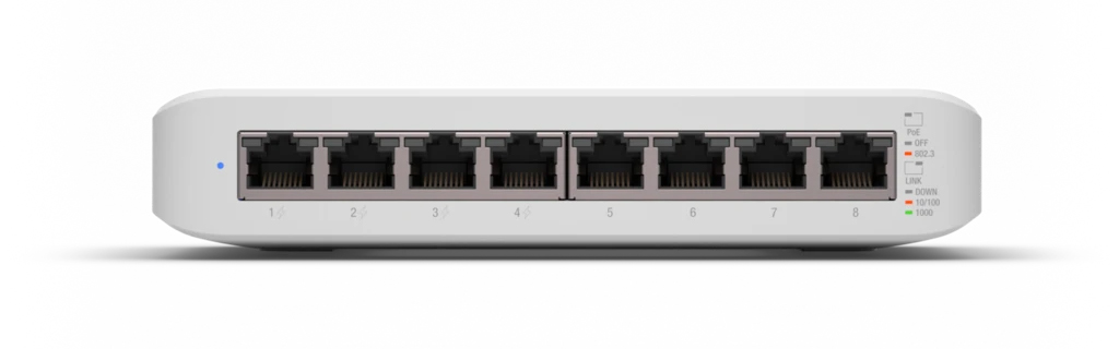 Ubiquiti UniFi Switch Lite 8 PoE Gigabit 8-Ports 4 PoE USW-Lite-8-PoE(52W)