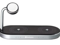 Verbatim WCS-03 3in1 Wireless Charger Qi & MFI Certified for Apple Devices