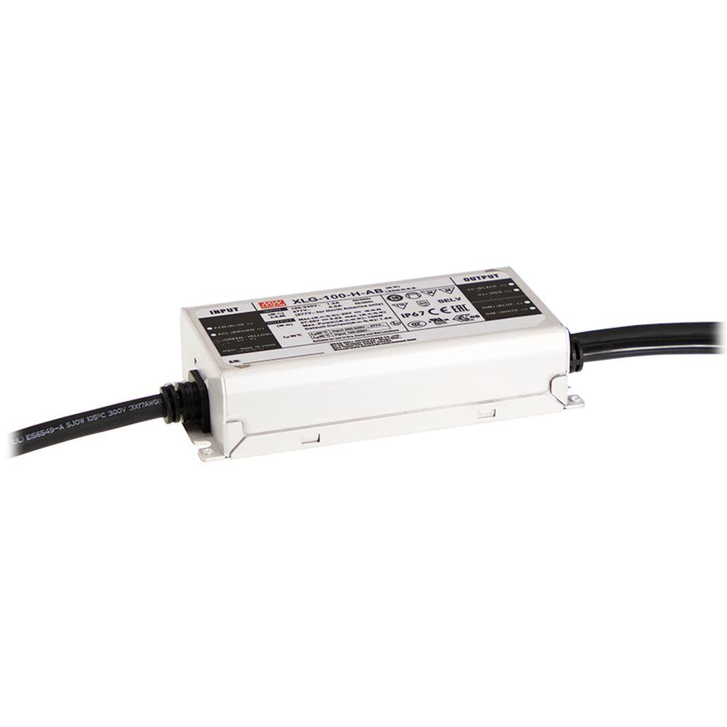 Meanwell XLG-100-24 Constant Voltage + Current LED Driver PSU 24V 96W
