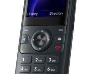 Yealink IP Phone Cordless Wi-Fi 6 Handset Roaming Dual Band with Bluetooth AX83H