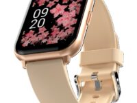 HiFuture ZONE2 Pink/Gold IP68 SmartWatch Supports Wireless Calling